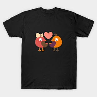 Nice Valentine's Day shirt with LOVE Birds T-Shirt